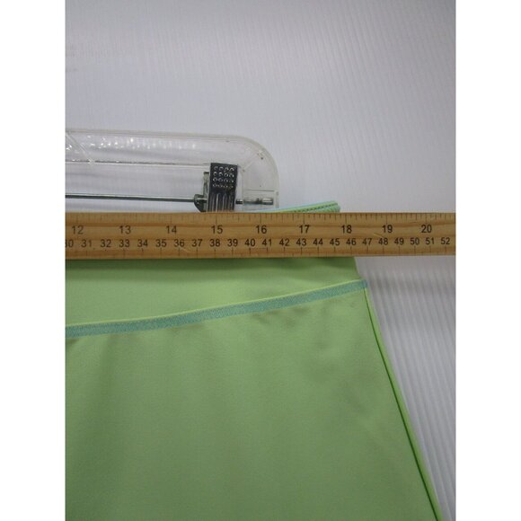 VINTAGE LL Bean Skirt 18 Swim Swimsuit Green Mini Reversible NEW - Picture 2 of 11